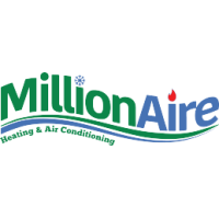 MillionAire Heating, Air, and Plumbing Logo