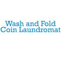 Wash and Fold Coin Laundromat Logo