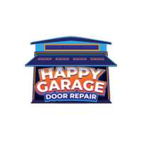 Happy Garage Door Repair Logo
