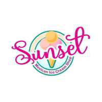 Sunset Mexican Ice Cream Logo