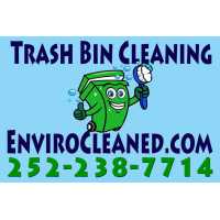 EnviroCleaned Trash Can Cleaning Logo
