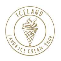Iceland Zahra Ice Cream Shop Logo