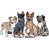 Flying D Kennels Logo