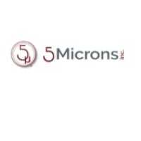 5 Microns Inc, Asbestos, Mold, Drinking Water, Radon Gas, Air Quality Testing Lab Logo
