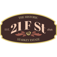 21 F Street Wedding Venue & Banquet Hall Logo