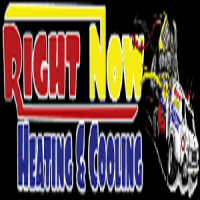 Right Now Heating and Cooling Logo