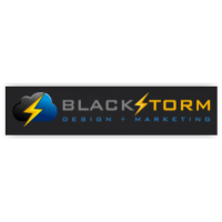 BlackStorm Design + Marketing Logo