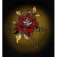 Rose Stem Tattoo Logo