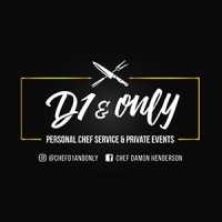 D1 and Only Personal Chef and Private Events Logo