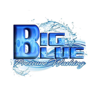 Big Blue Pressure Washing Logo