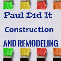 Paul did it construction and remodeling Logo