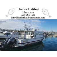 Homer Halibut Hunters Logo