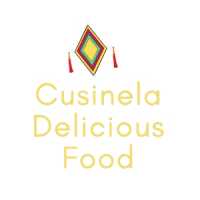 Cusinela Delicious Food Logo