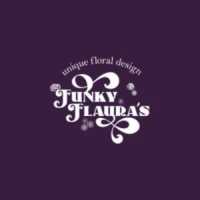 Funky Flaura's Unique Floral Design Logo