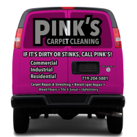 Pink's Carpet Cleaning Logo