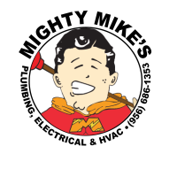 Mighty Mike's Plumbing, Electrical & HVAC Logo