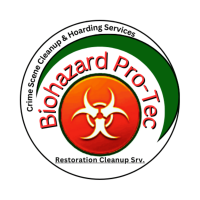 Biohazard Pro-Tec Crime Scene Cleanup Logo
