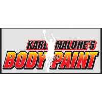 Karl Malone's Body & Paint Logo