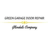 Green Garage Door Repair Glendale Company Logo