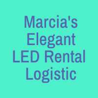Marcia's Elegant LED Rental Logistic Logo