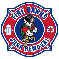 Fire Dawgs Junk Removal Louisville Logo