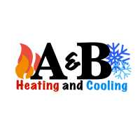 A & B Heating and Cooling Logo