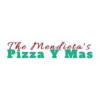 The Mendieta's Pizza Y Mas Logo