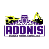 Adonis Diesel Mechanic Logo