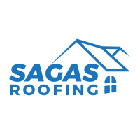 Sagas Roofing Company Logo