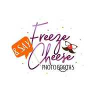 Freeze and Say Cheese Photo Booths Logo