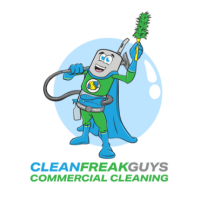 Clean Freak Guys Commercial Cleaning Company Logo