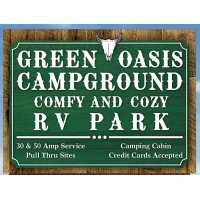 Green Oasis Campground Logo