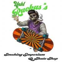 Unkl Ruckus's Smoking Emporium & Skate Shop At Midwest Mellow Logo