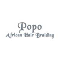 Popo African Hair Braiding Logo