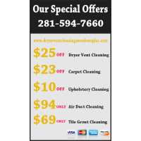 Dryer Vent Cleaning Meadows Place Texas Logo