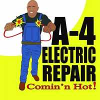 A-4 Electric Repair Logo