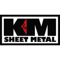 K&M Sheet Metal & Gutter Supply Logo