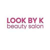 Look By K Beauty Salon = Blush Studio Logo