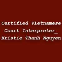 Certified Vietnamese Court Interpreter_Kristie Thanh Nguyen Logo