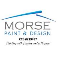 Morse Paint & Design LLC. Logo