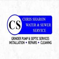 Chris Sharon Water & Sewer Service Logo
