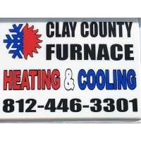 Clay County Furnace Heating and Cooling Logo