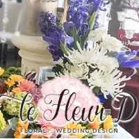 Le Fleur D Floral & Wedding Designs Logo