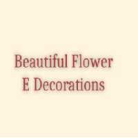 B & E Flower E Decorations Logo