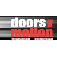 Doors In Motion Garage Door Repair Logo