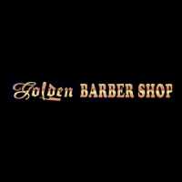 Golden Barber Shop Logo