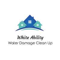 White Ability Water Damage Clean Up & Mold Remediation Logo