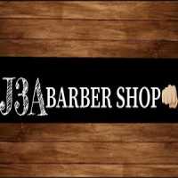 J3A Barber Shop Logo