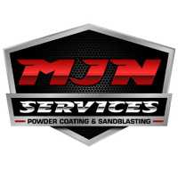 MJN Powder Coating & Sandblasting Logo