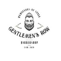 Gentlemen’s Row Barbershop & Shave Parlor Logo